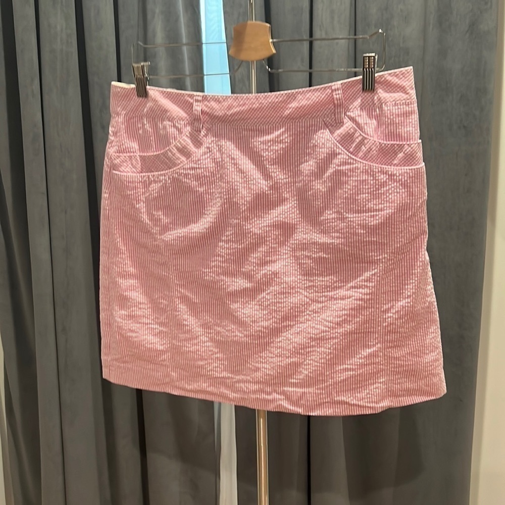 Cutter & Buck gingham skort